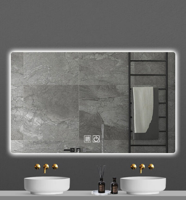 ZIMMER SQUARE LED-spiegel 120 × 60 cm