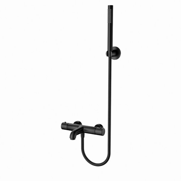 STELLAR FLOW badkraan mat zwart opbouw