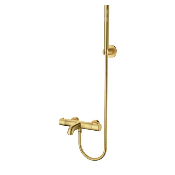 STELLAR FLOW badkraan goud opbouw
