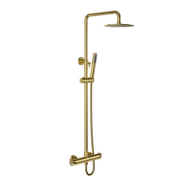 STELLAR ZENO regendoucheset Ø 25 cm goud