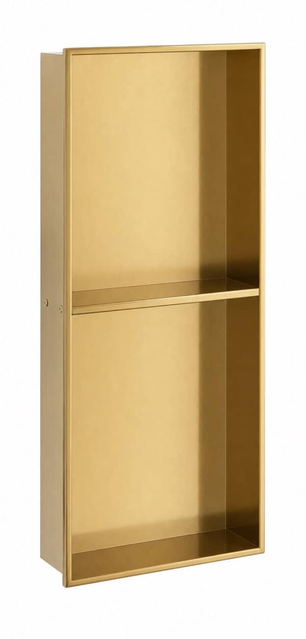 ZIMMER CORE inbouwnis 60 × 30 × 10 cm goud met tussenscheiding