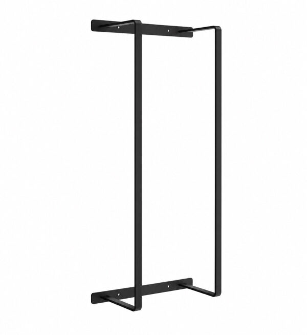 ZIMMER ICON handdoekrek 60 × 15 × 15 cm mat zwart
