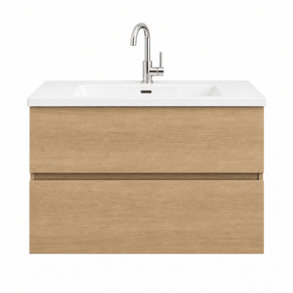 STELLAR MULTI badkamermeubelset 120 × 50 × 58 cm naturel eik