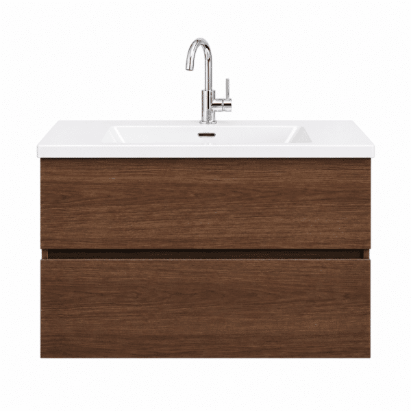 STELLAR MULTI badkamermeubelset 120 × 50 × 58 cm donker walnoot