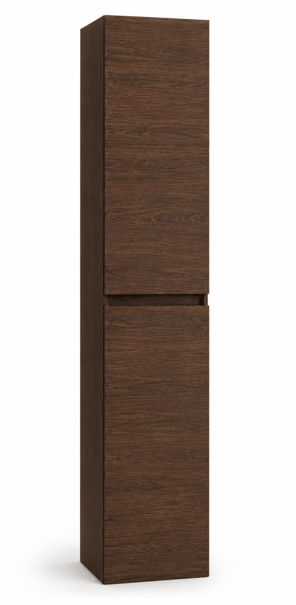 STELLAR MULTIKOLOM kolomkast 135 × 35 × 35 cm donker walnoot