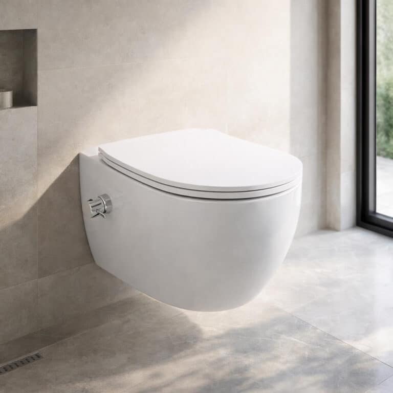 AQUAVIT HYDRO hangtoilet wit met bidet
